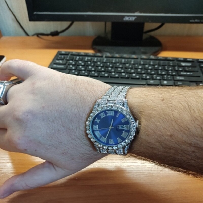 Watch luxury water proof Brand watches Stainless steel Round Clock Men quartz wrist watches