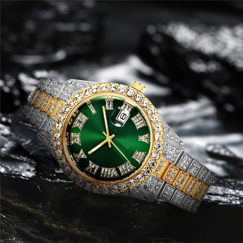 Watch luxury water proof Brand watches Stainless steel Round Clock Men quartz wrist watches