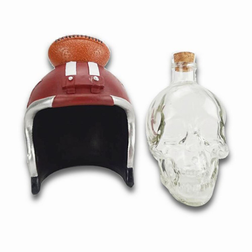 Skeleton Head Wine Pot Creative Retro Bottle King Ice Ghost Head Decanter