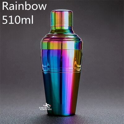 Carven Stainless Steel Cocktail Boston Bar Shaker Japanese Style