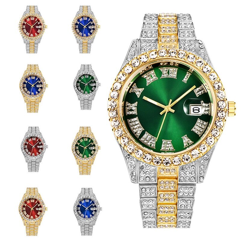 Watch luxury water proof Brand watches Stainless steel Round Clock Men quartz wrist watches