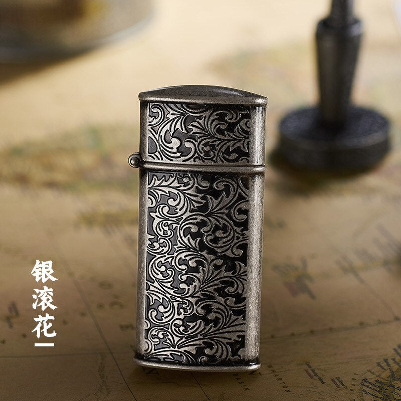 Vintage Kerosene Portable One-Click Ignition Lighter