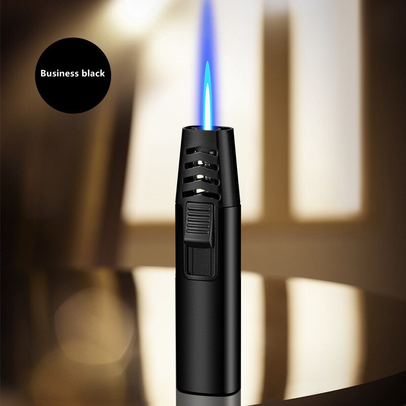 Metal Gradual Change Spray Gun Lighter Kitchen Lighter Household Small Tools Lighter BBQ Outdoor Lighter Practical Gadgets Gifts