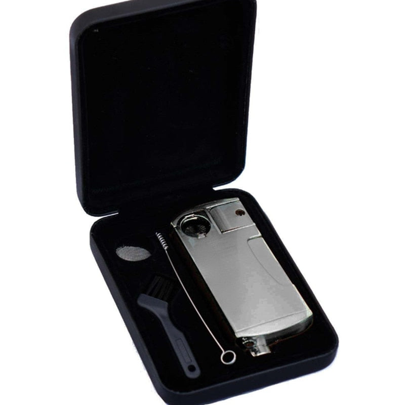 Tobacco Pipe Lighter Metal Butane Gas Open Flame Refillable Lighters Smoking Accessories Cool Gadgets Gift for Men Free Shipping