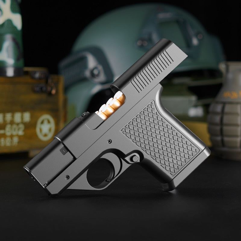 2023 NEW Multifunctional Pistol Lighter Gas Lighters Cigarette Case Windproof Cigar Cigarette Lighter Torch Jet Lighter Toys