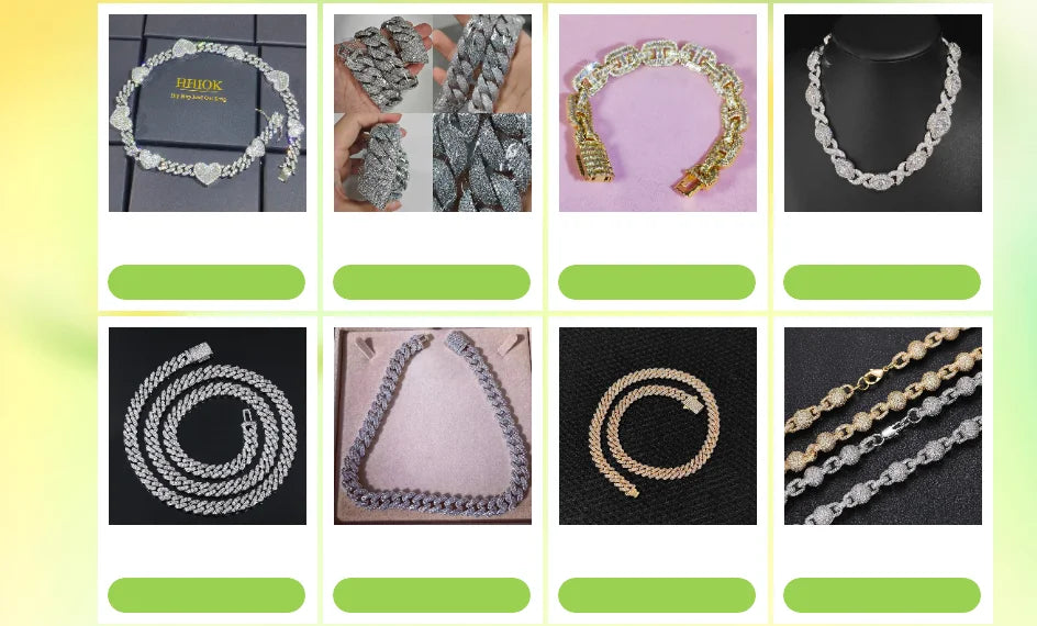 Full Iced Out Zircon 5-Row Stone Heavy And Thick Necklace 22mm Cuban Link