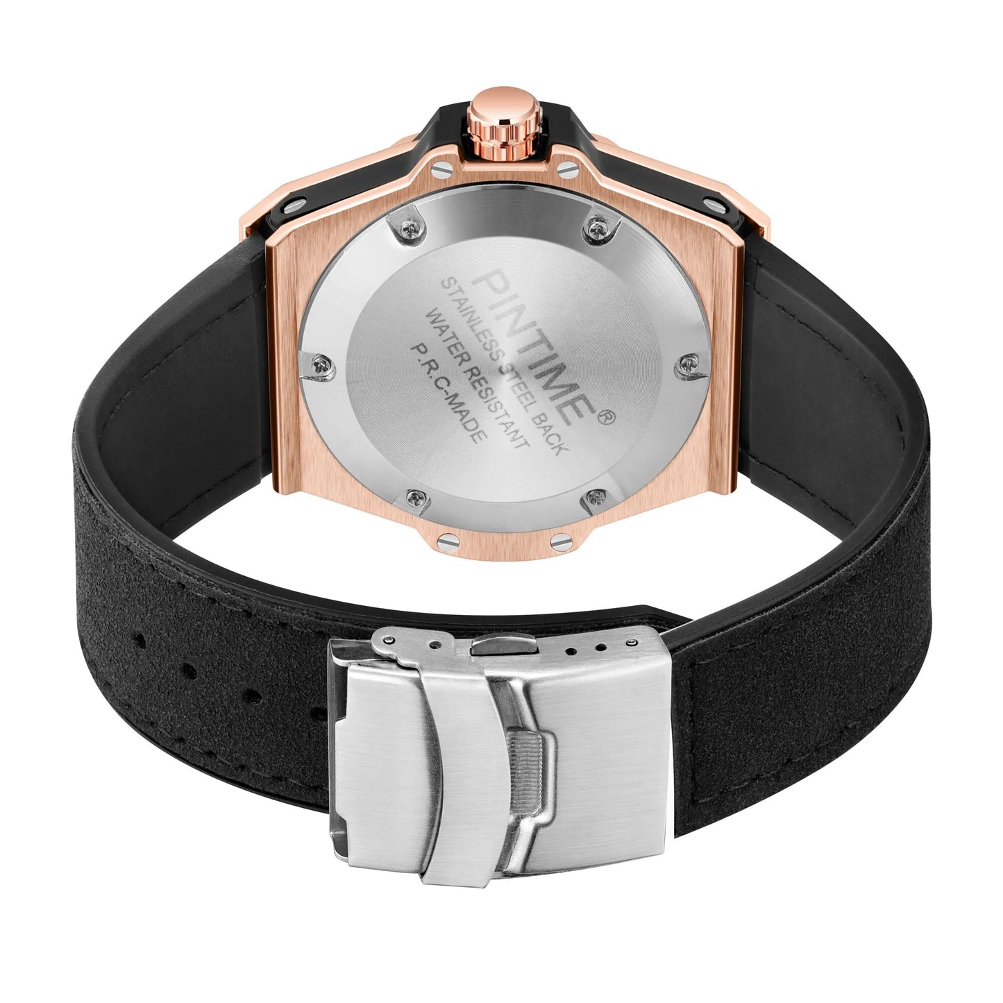 Watch For Men Fashion Big Dial Unique Watches Luxury Diamond Ice Out Waterproof 2023