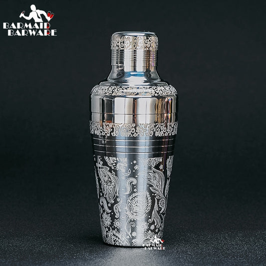Carven Stainless Steel Cocktail Boston Bar Shaker Japanese Style