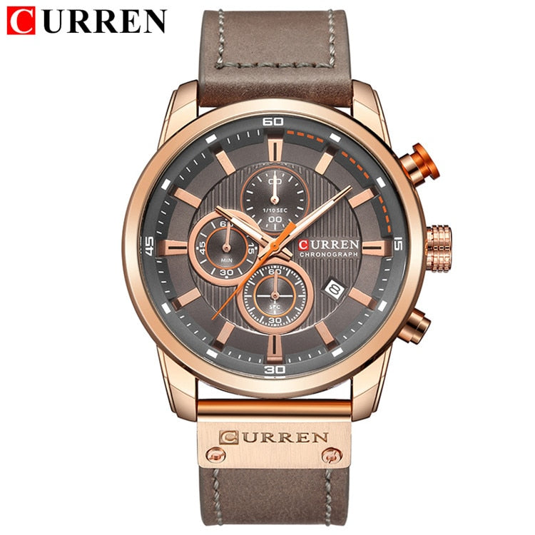 Luxury Chronograph Quartz Watch Men Sports Watches Military Army Male Wrist Watch