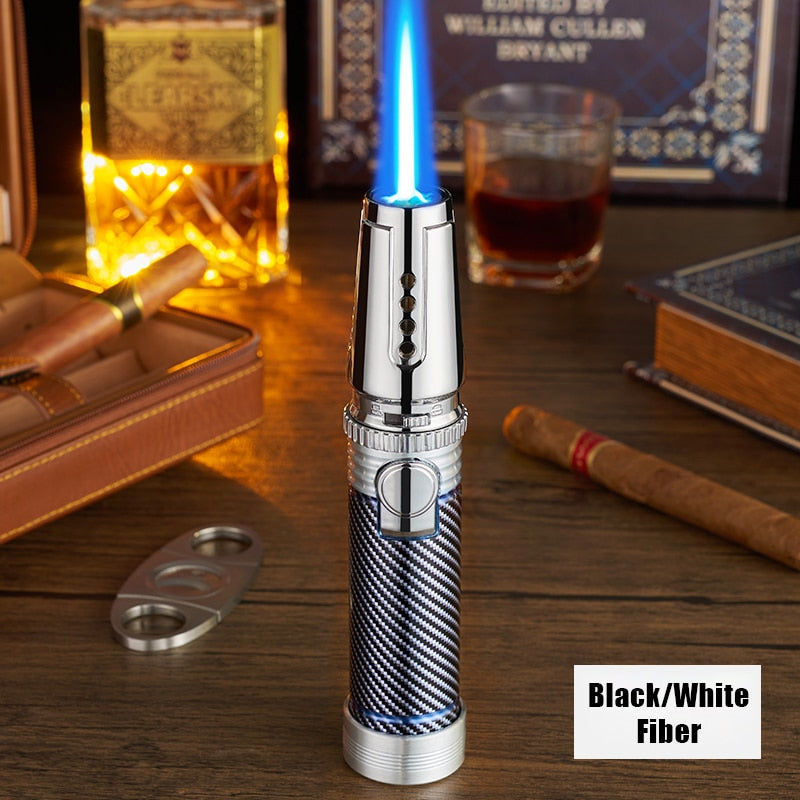 1300℃ Spray Gun Turbo Metal Blue Flame Gas Lighter