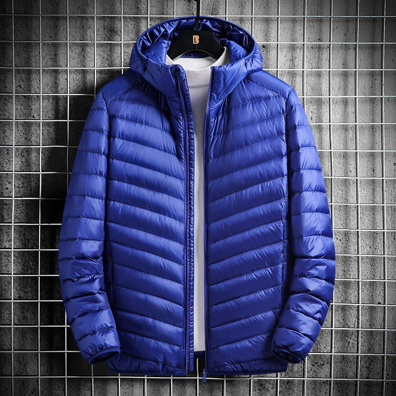 Winter Quilted Coats New 90% White Duck Down Ultra Lightweight Puffer Coat