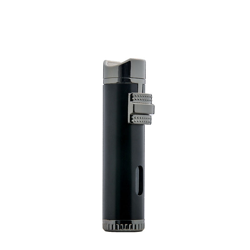 Cigar Lighter Windproof Mini Pocket 3 Jet Torch Blue Flame Butane Gas Torch Cigarette Lighters