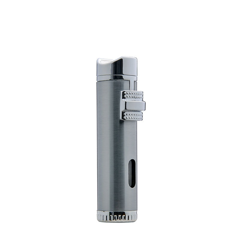 Cigar Lighter Windproof Mini Pocket 3 Jet Torch Blue Flame Butane Gas Torch Cigarette Lighters