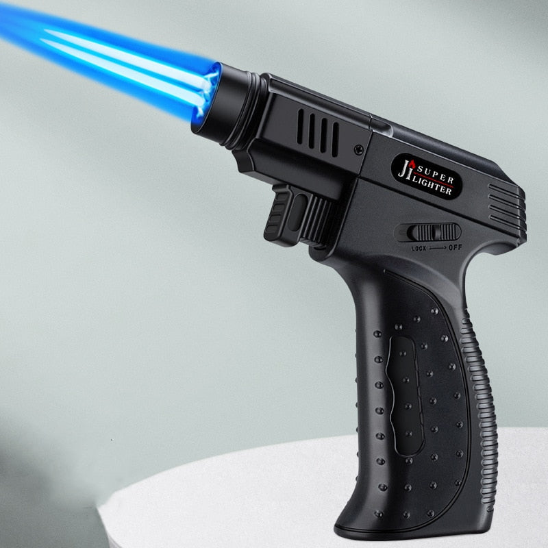 Gas Lighter Windproof Jet Torch Turbine Lighter High Capacity Spray Gun