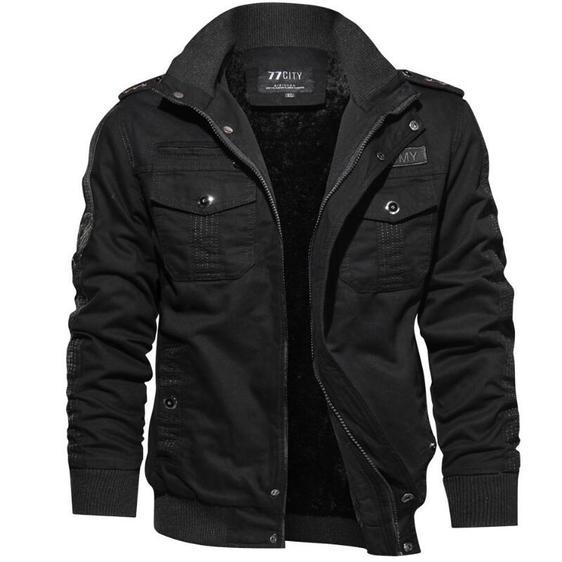 Men Winter Coats Thicker Warm Down Jackets Balck Casual Winter Jackets High Quality