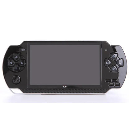NEW x6 handheld Game Console 4.3 inch screen mp4 player MP5 game player real 8GB support for psp game,camera,video,e-book