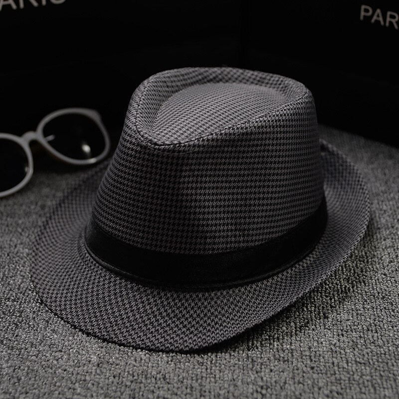 Summer Hats Multicolor Optional Solid Straw Hat For Beach Fedoras Casual Panama Sun Hats Jazz Caps British Style Hat