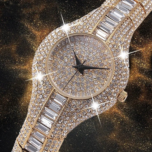 Luxury Brand Rhinestone Diamonds Women Watches Quartz Bracelet Dress Bangle Watch Ladies Wrist watch