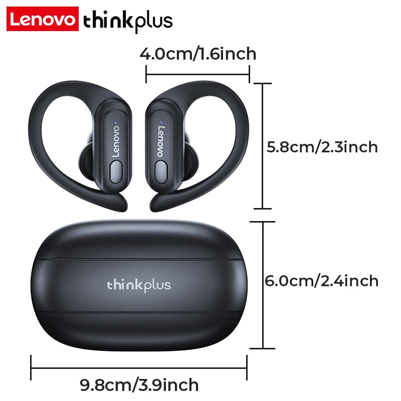 Lenovo XT60 Bluetooth 5.3 Earphone True Wireless Sports Headphones Touch TWS With Mic Noise Reduction Earbuds Waterproof Headset