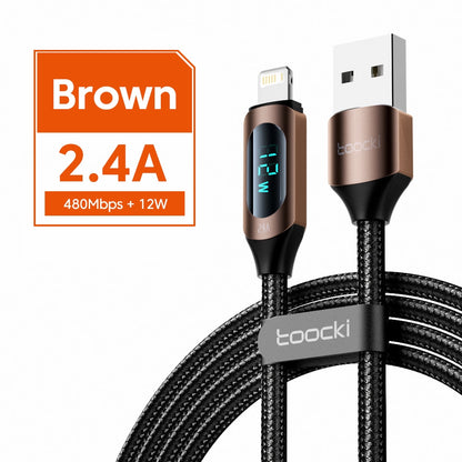 USB Type C Cable For iPhone 14 13 12 11 Pro Max X Xr 8 7 Plus PD 36W Fast Charger Lightning Cable Data Wire Cord For iPad