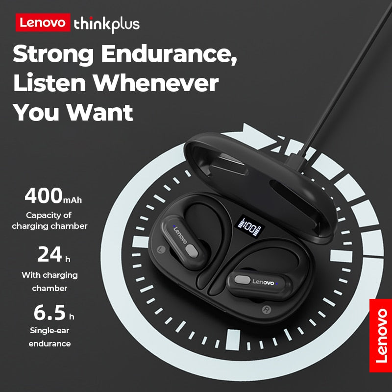 Lenovo XT60 Bluetooth 5.3 Earphone True Wireless Sports Headphones Touch TWS With Mic Noise Reduction Earbuds Waterproof Headset