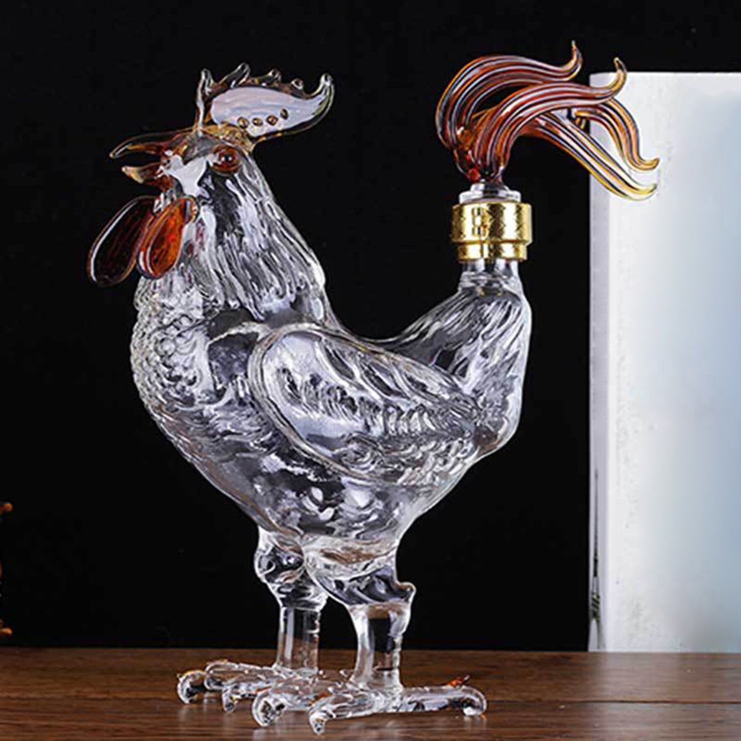 Whiskeys Decanter Glass Horse Shape Cocktail Champagne Elegant Transparent Liquor Bottle