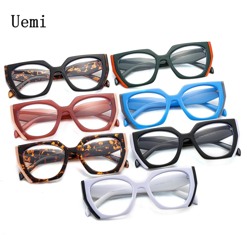 New Fashion Brand Designer Irregular Square Sunglasses For Women Retro Modern Cat Eye Ladies Sun Glasses Ins Trending Shades