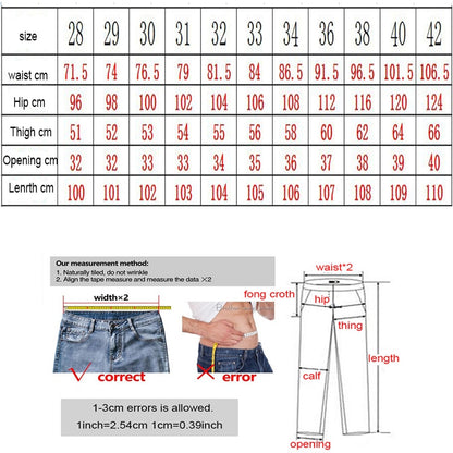 High Quality Male Straight Casual Designer Many Comfortable Men's Jeans Pants Trend Denim Trousers Splicing Jean