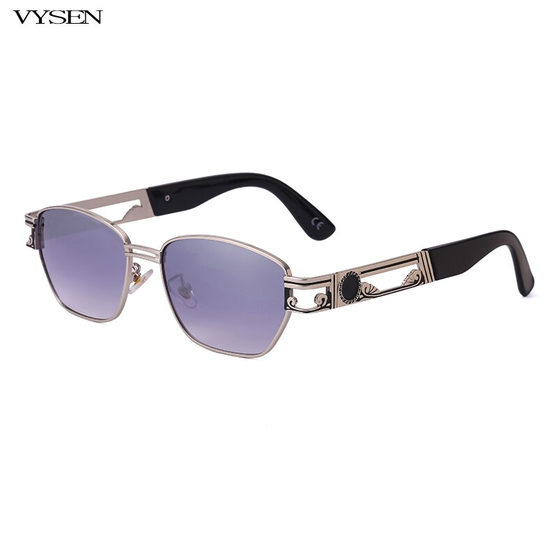 Sunglasses Women 2023 Luxury Brand Designer Rectangular Sun Glasses Vintage Metal Square Eyeglasses UV400