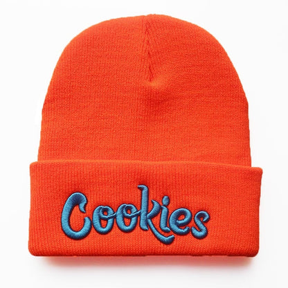 Trendy Men Women Knitted Hat Fashion Cookies Pattern Embroidery Ski Warm Winter Beanie Skullies Cap