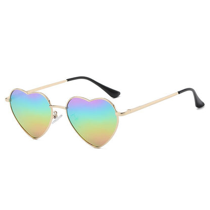 Love Heart Shaped Polarized Sunglasses Women Men Sweet Design Eyewear Party Sun Glasses Outdoor Goggle UV400