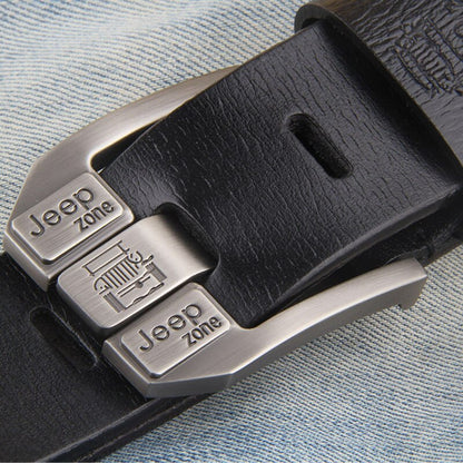 Luxury Belt for Men Genuine Leather Belt Metal Pin Buckle High Quality Famous Brand Designer Belts for Jeans Men