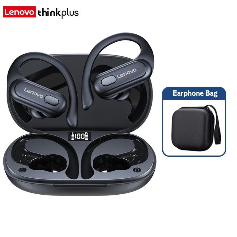 Lenovo XT60 Bluetooth 5.3 Earphone True Wireless Sports Headphones Touch TWS With Mic Noise Reduction Earbuds Waterproof Headset