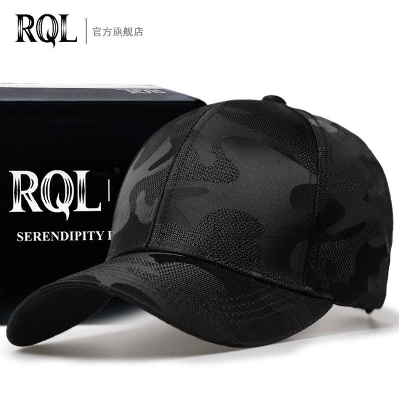 Black Baseball Cap Embroidery Totem Military Camouflage Trucker Hat New Luxury Summer Sun Male  Sport Mesh Brand