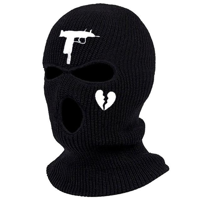Balaclava Mask Hat Winter Warm Windproof Knit Beanies Unisex Caps Sports Halloween Party Gifts