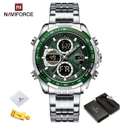 NAVIFORCE Fashion Military Watches for Men Luxury Original Sports Chronograph Watch Waterproof Quartz Wrist Watch