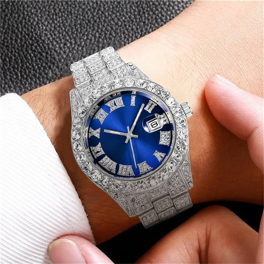 Watch luxury water proof Brand watches Stainless steel Round Clock Men quartz wrist watches