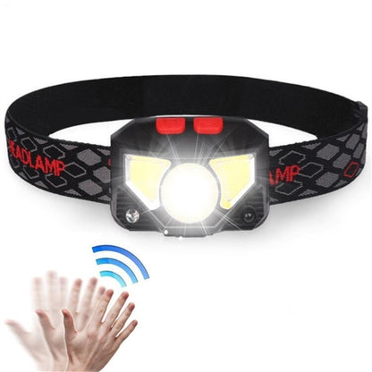 Hands free Motion Sensor Powerful LED Headlight Head Lamp Torch For Camping, fishing
