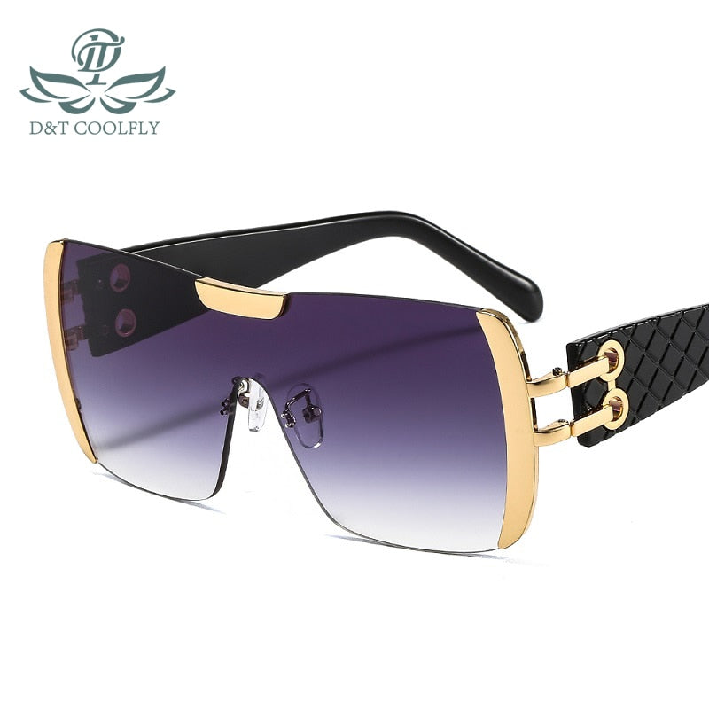 New Fashion Sunglasses Women Brand Designer Gradients Lens Alloy PC Frame Luxury Hot Selling Quality Square Leopard