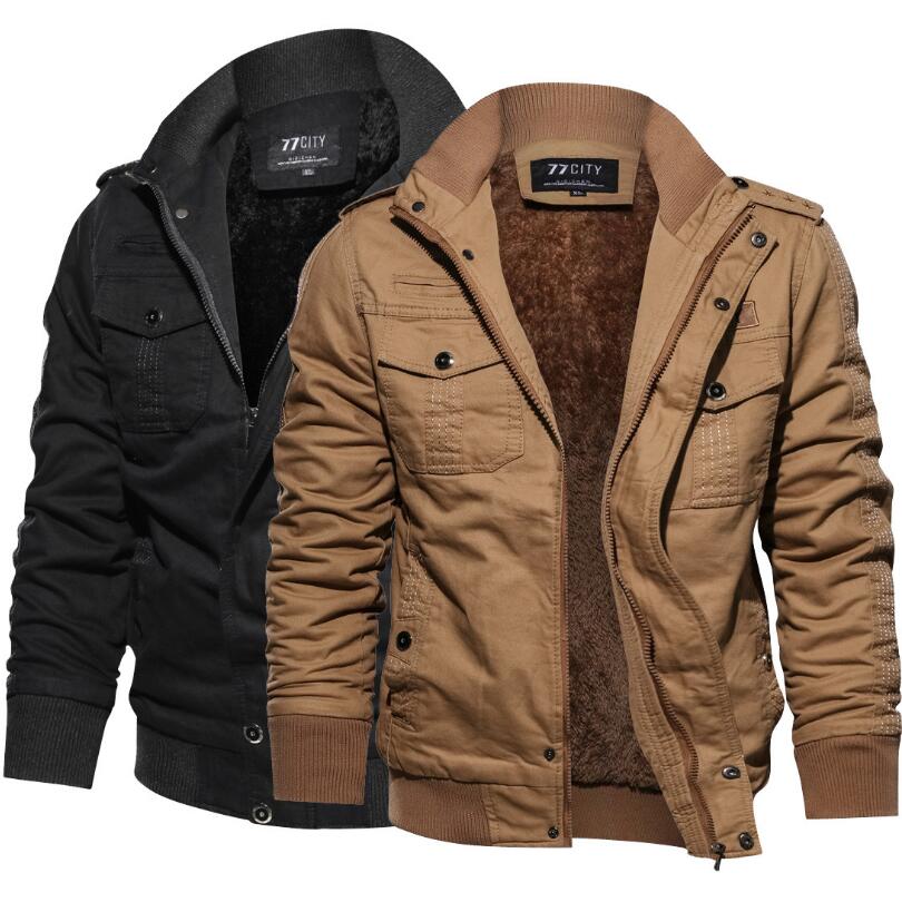 Men Winter Coats Thicker Warm Down Jackets Balck Casual Winter Jackets High Quality