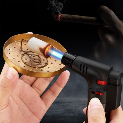 Jet Butane Lighter Refillable Gas Adjustable Flame Gun Lighter