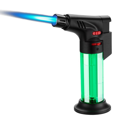 Jet Butane Lighter Refillable Gas Adjustable Flame Gun Lighter